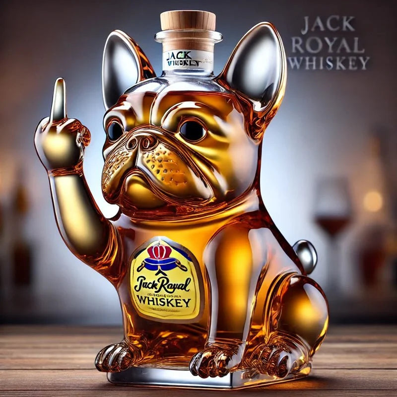 Bulldogin tassu viskipullo