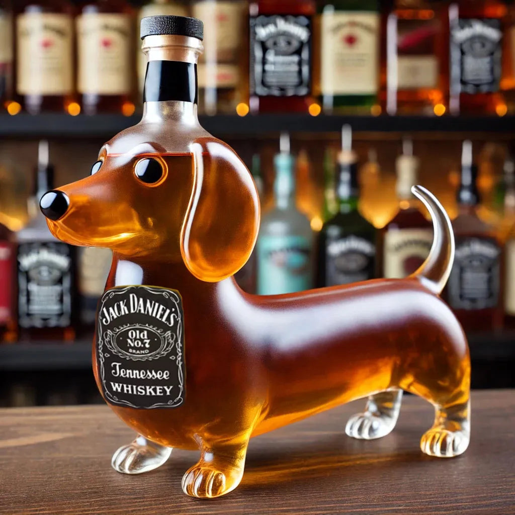 Dachshund Whisky Dekanter