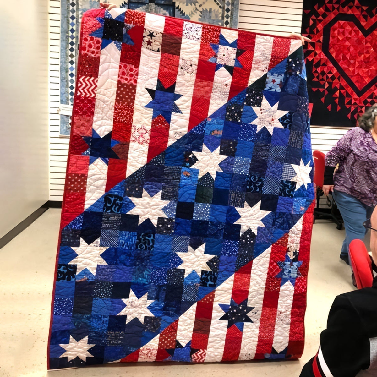 Americana Patchwork Peitto