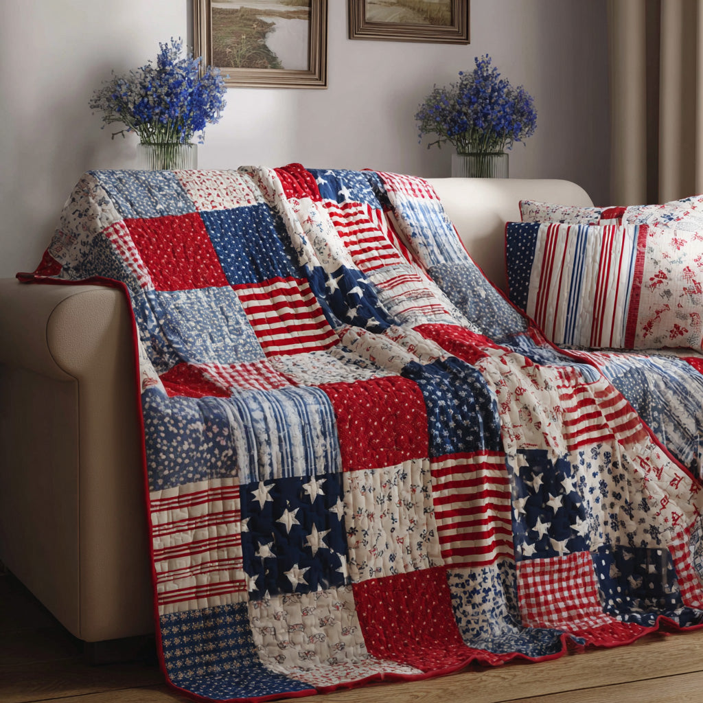 Americana Raidoitettu Peitto