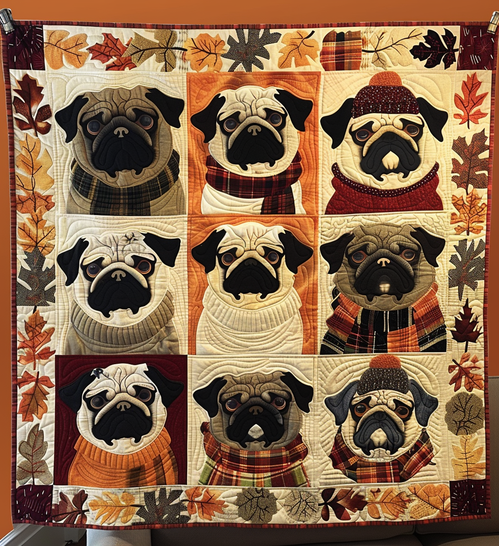 Syksyn Pug Charm Peitto