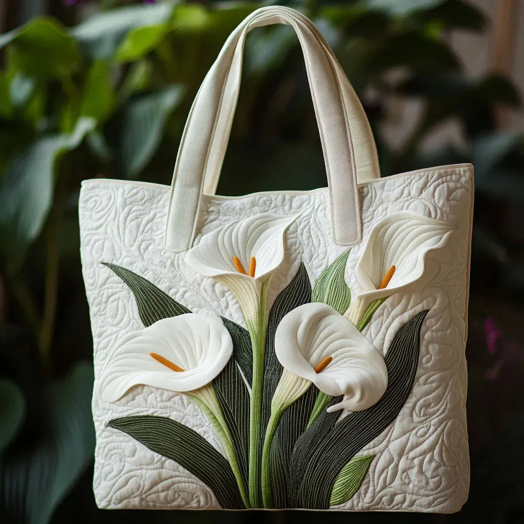 Vaatimaton Valkoinen Calla-liljakassi