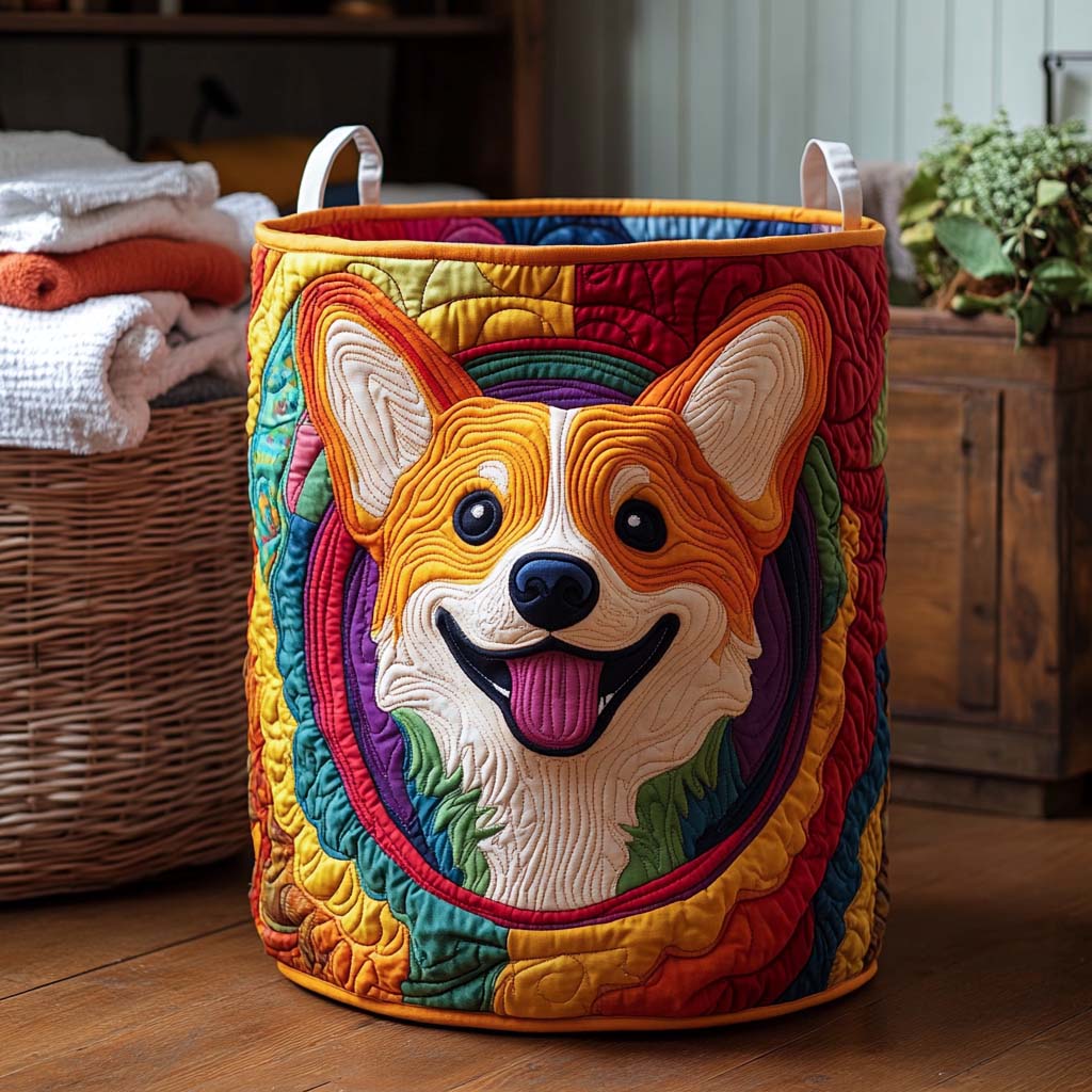 Corgi Värit Pyykkikori