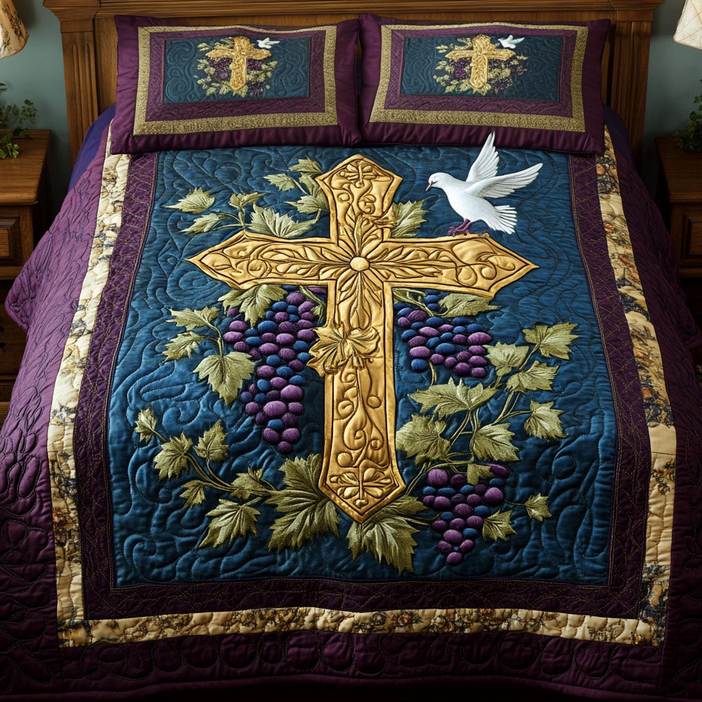Dove Cross 3-osainen vuodevaatesetti