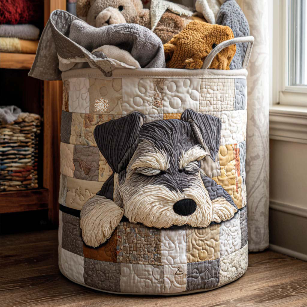 Uninen Schnauzer Pyykkikori